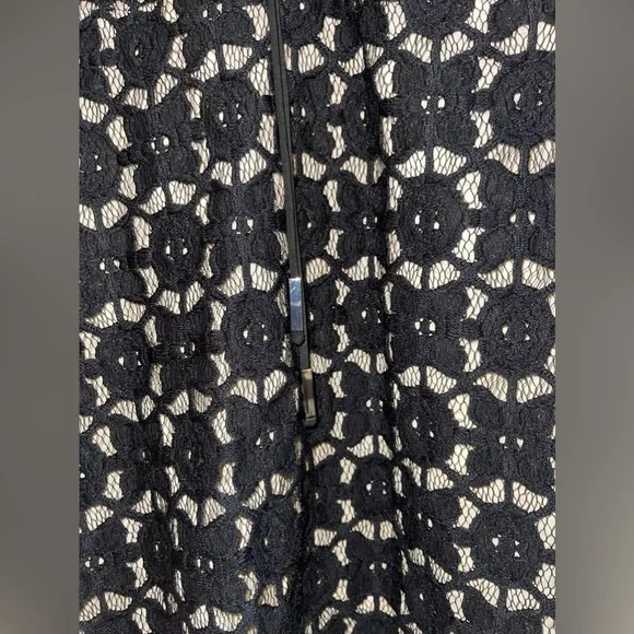 Free People Back to Black Crochet Mini Dress 4 - Picture 14 of 16